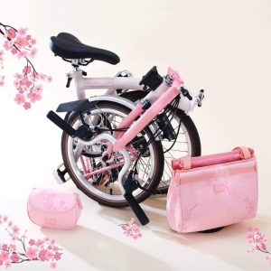 Brompton C Line Mid Bar (M6L) Special Edition : Cherry Blossom (In Stock)